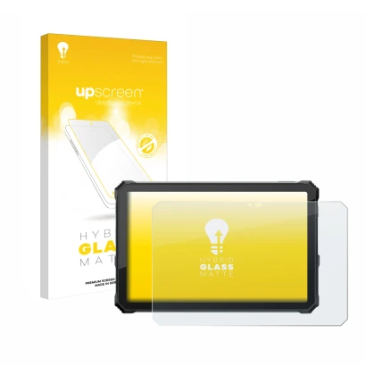 Front side of a product packaging with the brand logo upscreen. Next to it is the device Blackview Active 12 Pro shown with th