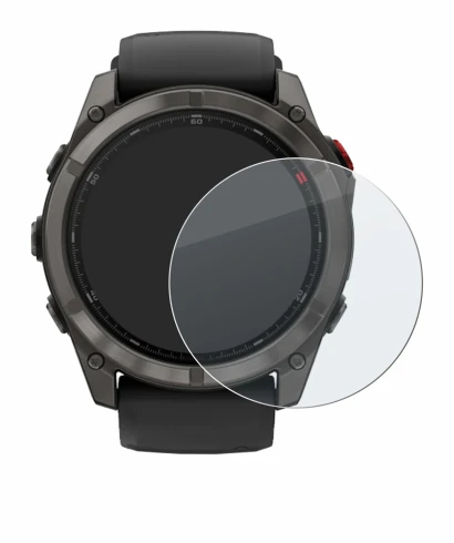 Image of the device Garmin Fenix 8 Pro AMOLED (51 mm) with a wide variety of screen protectors.