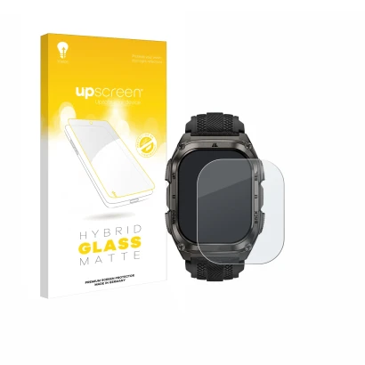 Front side of a product packaging with the brand logo upscreen. Next to it is the device Kospet Tank M4 shown with the corresp