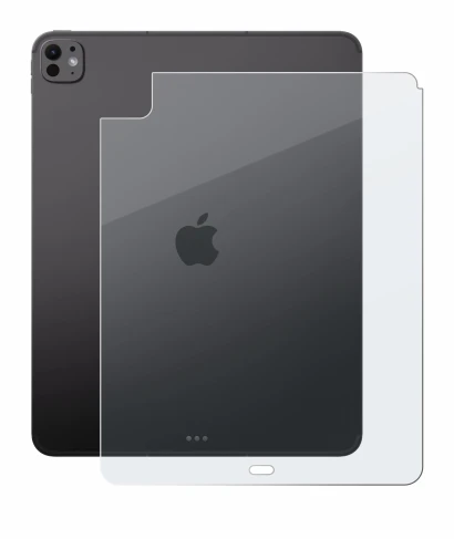 Image of the device Apple iPad Pro 13" 2025 (Back) with a wide variety of screen protectors.