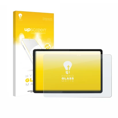 Front side of a product packaging with the brand logo upscreen. Next to it is the device Lenovo Idea Tab 11