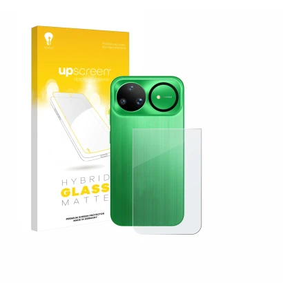 Front side of a product packaging with the brand logo upscreen. Next to it is the device Huawei Nova 15 Ultra (Back) shown wit