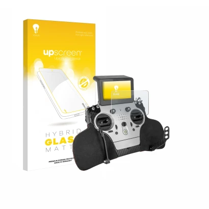 Front side of a product packaging with the brand logo upscreen. Next to it is the device PowerBox Systems Core shown with the 