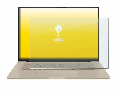 Image of the device ASUS ZenBook A16 UX3607 with a wide variety of screen protectors.