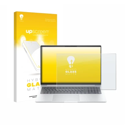 Front side of a product packaging with the brand logo upscreen. Next to it is the device HP EliteBook 8 G1i 16