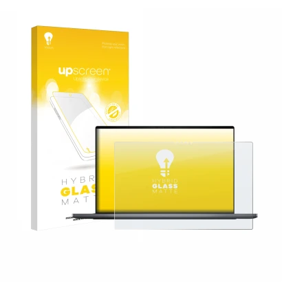 Front side of a product packaging with the brand logo upscreen. Next to it is the device Dell XPS 16 DA16260 shown with the co