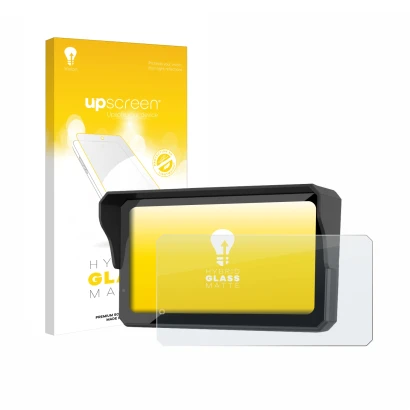 Front side of a product packaging with the brand logo upscreen. Next to it is the device Carpuride W602S Pro shown with the co