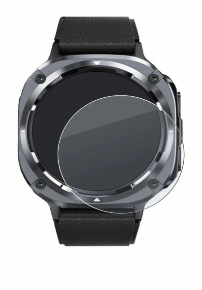 Image of the device TIMU S90 1.45" with a wide variety of screen protectors.