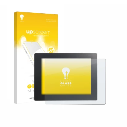 Front side of a product packaging with the brand logo upscreen. Next to it is the device Weintek cMT3092X shown with the corre