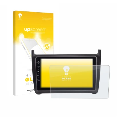 Front side of a product packaging with the brand logo upscreen. Next to it is the device Dynavin D9-69H Premium Flex 9" shown 