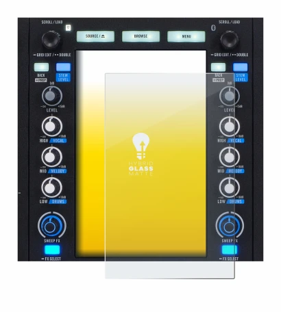Image of the device Rane System One with a wide variety of screen protectors.
