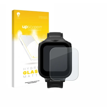 Front side of a product packaging with the brand logo upscreen. Next to it is the device Insta360 GPS preview remote Built-In 