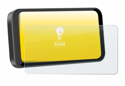 Image of the device Carpuride W603B 6.3" with a wide variety of screen protectors.