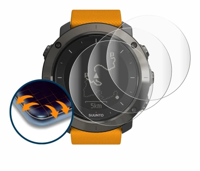 Image of the device Suunto Traverse with a wide variety of screen protectors.
