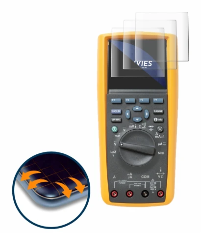 Image of the device Fluke MultiMeter 289 with a wide variety of screen protectors.