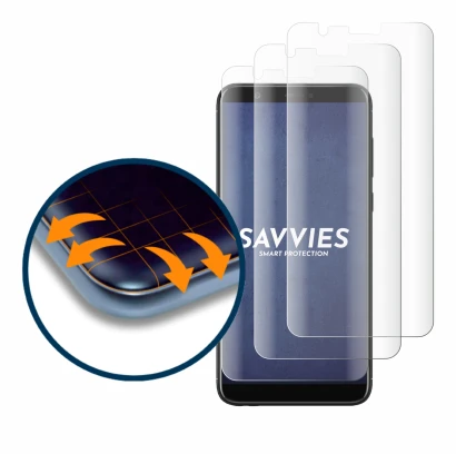 Image of the device Huawei P smart 2018 with a wide variety of screen protectors.