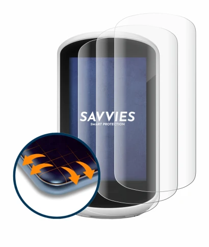 Image of the device Garmin Edge Explore 2018 with a wide variety of screen protectors.