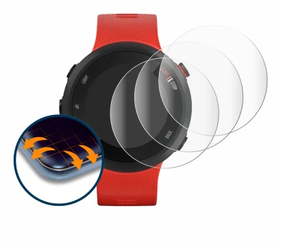 Image of the device Garmin Forerunner 45 with a wide variety of screen protectors.