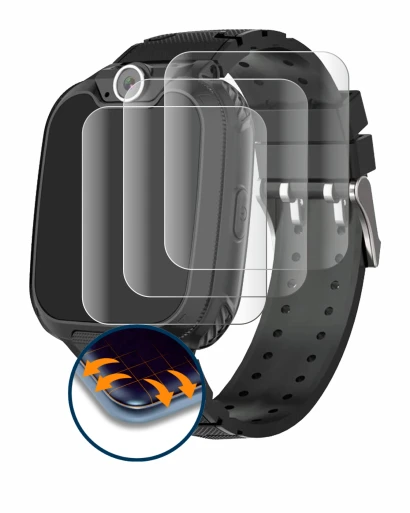 Image of the device Pthtechus G-612 with a wide variety of screen protectors.