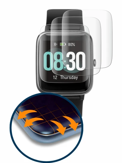 Image of the device Hafury ID205L with a wide variety of screen protectors.