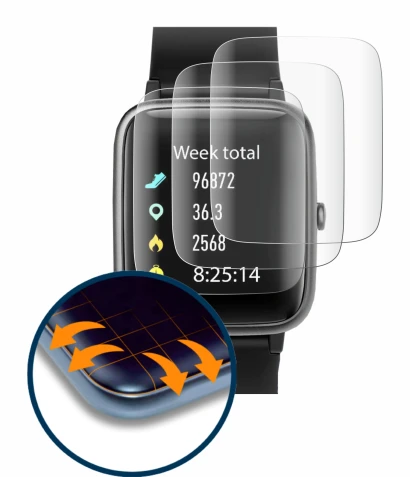 Image of the device Fkant 205G with a wide variety of screen protectors.
