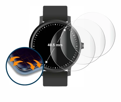 Image of the device Watches (Circular, ø: 40.5 mm) with a wide variety of screen protectors.