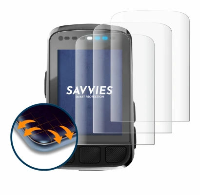 Image of the device Wahoo Elemnt Bolt V2 GPS with a wide variety of screen protectors.