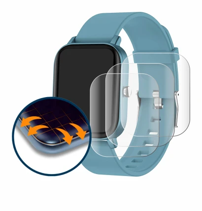 Image of the device Pubu Smartwatch with a wide variety of screen protectors.