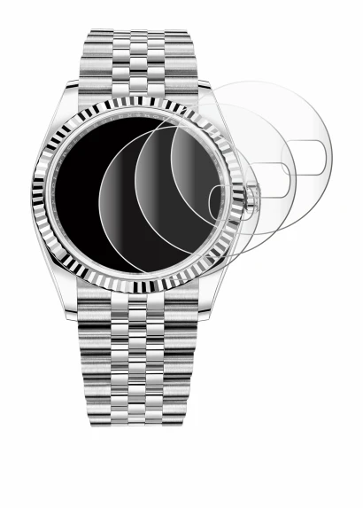 Image of the device Rolex Datejust 36 with a wide variety of screen protectors.