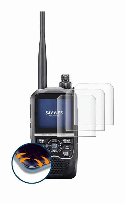 Image of the device Icom ID-52E with a wide variety of screen protectors.