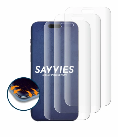 Image of the device Apple iPhone 14 Pro Max with a wide variety of screen protectors.
