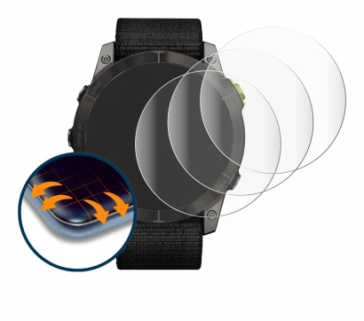 Image of the device Garmin Enduro 2 with a wide variety of screen protectors.