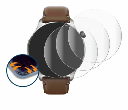 Image of the device Huami Amazfit GTR 4 with a wide variety of screen protectors.