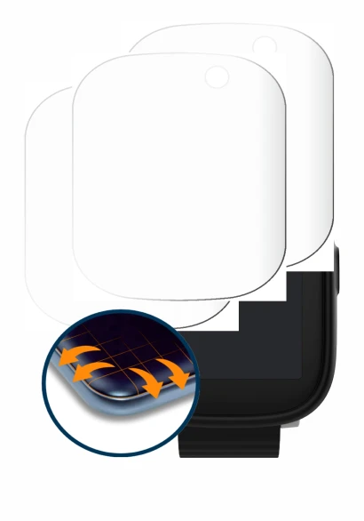 Image of the device Xplora X6 Play 2022 (1st generation) with a wide variety of screen protectors.