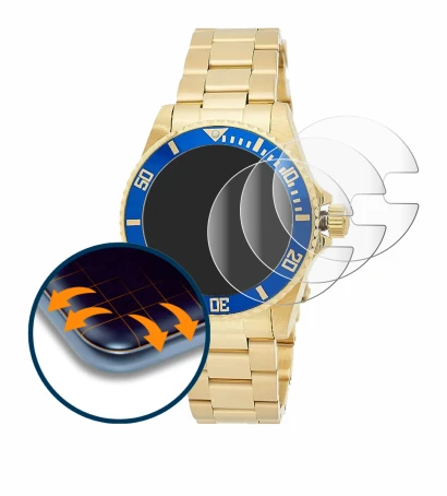 Image of the device Invicta Pro Diver 8930OB (40mm) with a wide variety of screen protectors.