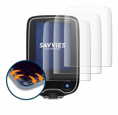 Image of the device Freestyle Libre 3 with a wide variety of screen protectors.
