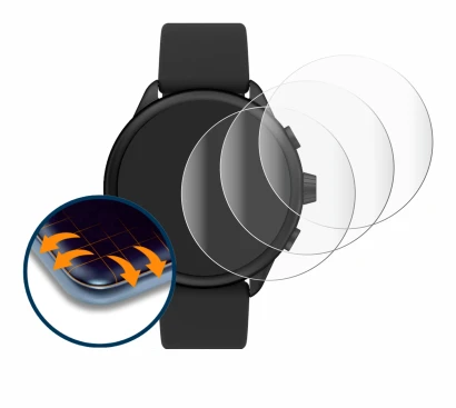 Image of the device Fossil Smartwatch Wellness (Gen 6) Hybrid with a wide variety of screen protectors.