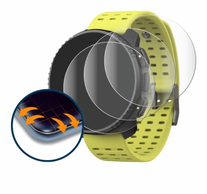 Image of the device Suunto Vertical with a wide variety of screen protectors.