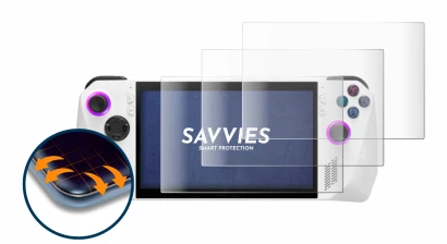 Image of the device ASUS ROG Ally (2023) RC71L with a wide variety of screen protectors.