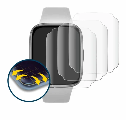Image of the device Xiaomi Redmi Watch 3 Active with a wide variety of screen protectors.
