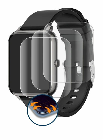 Image of the device Popglory IP67 1.4" with a wide variety of screen protectors.