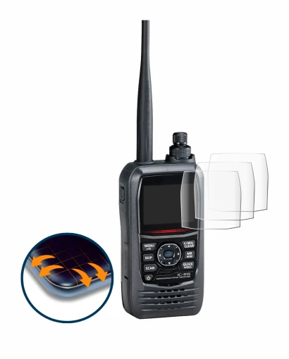 Image of the device Icom IC-R15 with a wide variety of screen protectors.