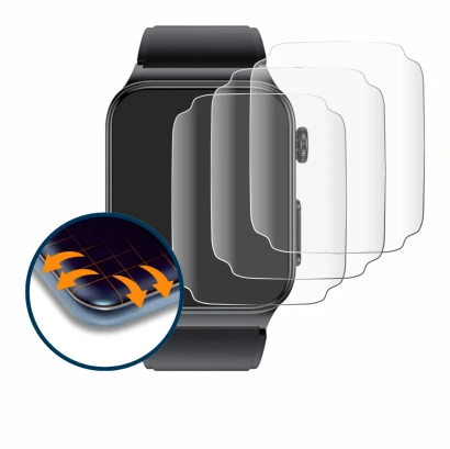 Image of the device andoer Smartwatch 1.85" with a wide variety of screen protectors.