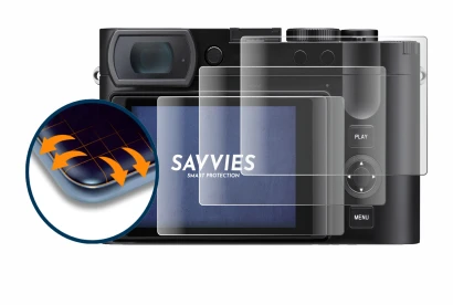 Image of the device Leica Q3 43 with a wide variety of screen protectors.