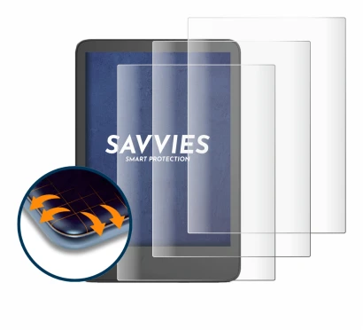 Image of the device Amazon Kindle 2024 with a wide variety of screen protectors.