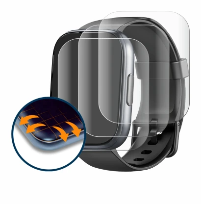 Image of the device Cillso T80 1.95" with a wide variety of screen protectors.