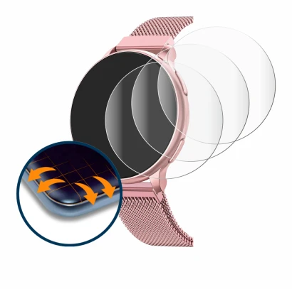 Image of the device Banlvs Smartwatch 1.27" with a wide variety of screen protectors.