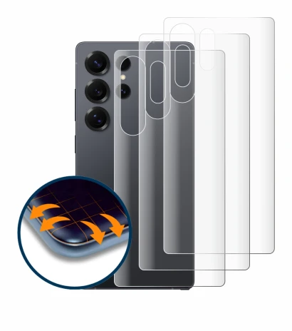 Image of the device Samsung Galaxy S25 Ultra (Back) with a wide variety of screen protectors.