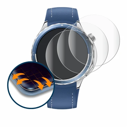 Image of the device Oppo Watch X2 with a wide variety of screen protectors.