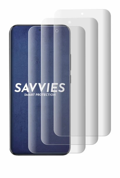 Image of the device Oppo Reno 13 Pro with a wide variety of screen protectors.